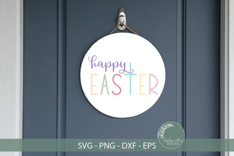 VOL 2 Easter Round Sign Bundle-Easter SVG Bundle SVG Linden Valley Designs 