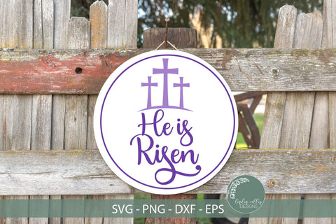 VOL 2 Easter Round Sign Bundle-Easter SVG Bundle SVG Linden Valley Designs 