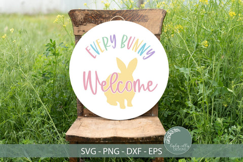 VOL 2 Easter Round Sign Bundle-Easter SVG Bundle SVG Linden Valley Designs 