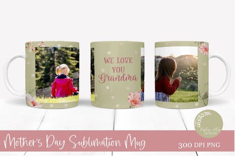 VOL 2 Mother's Day Sublimation Mug Bundle-Mother's Day Mug PNG Bundle Sublimation Linden Valley Designs 