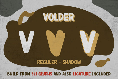 Volder – Retro Bold Font Font Good Java 