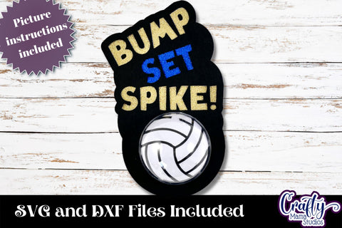 Volleyball Candy Dome Holder, Sports Candy Ornament Svg SVG Crafty Mama Studios 