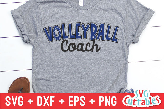 Volleyball Coach SVG Svg Cuttables 