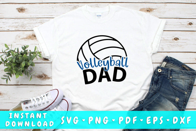 Volleyball Dad SVG SVG HappyDesignStudio 