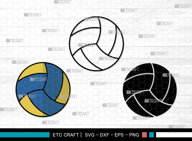 Volleyball Icons Color, Volleyball Svg, Ball Svg, Volleyballs, Volleyball Net, Volleyball Bundle, Icon Bundle, Svg Cut File, Dxf, Eps, Png, SVG ETC Craft 
