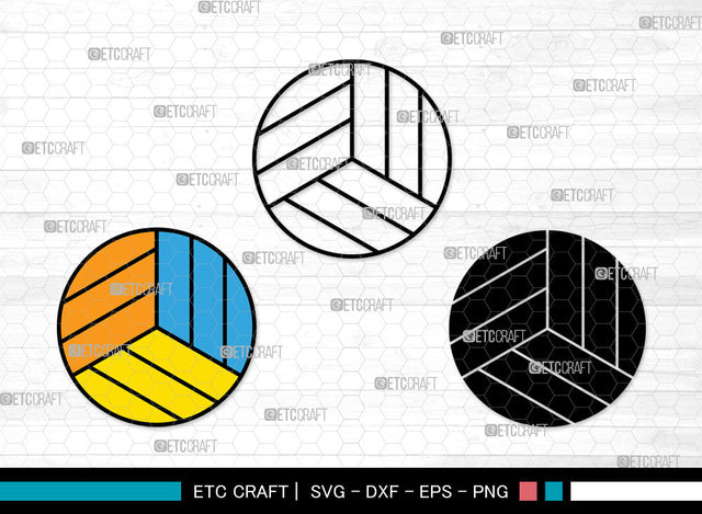 Volleyball Icons Color, Volleyball Svg, Ball Svg, Volleyballs, Volleyball Net, Volleyball Bundle, Icon Bundle, Svg Cut File, Dxf, Eps, Png, SVG ETC Craft 
