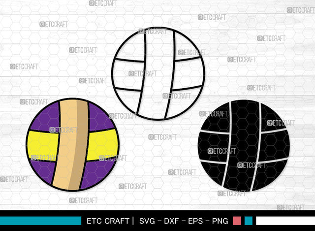 Volleyball Icons Color, Volleyball Svg, Ball Svg, Volleyballs, Volleyball Net, Volleyball Bundle, Icon Bundle, Svg Cut File, Dxf, Eps, Png, SVG ETC Craft 
