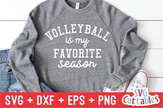 Volleyball Is My Favorite Season SVG Svg Cuttables 
