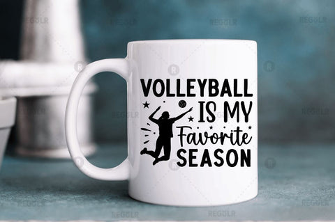 Volleyball is my favorite season SVG SVG Regulrcrative 