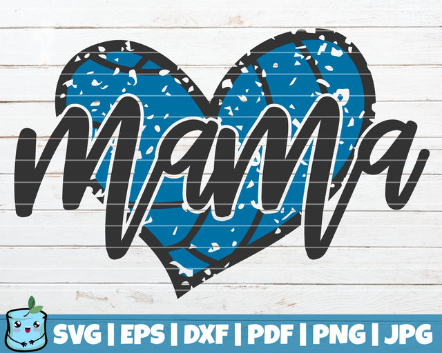 Volleyball Mama SVG MintyMarshmallows 