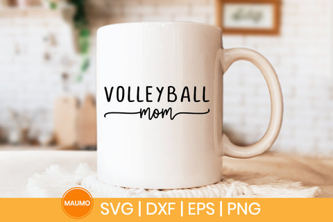 Volleyball Mom, Sports Svg Quote SVG Maumo Designs 