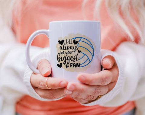 Volleyball Mom Sublimation Designs Bundle, 6 Volleyball Mom PNG Files, I'll Always Be Your Biggest Fan PNG, Loud And Proud Volleyball Mom PNG Sublimation HappyDesignStudio 