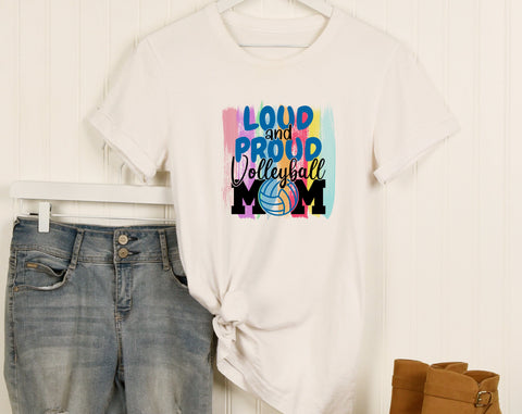 Volleyball Mom Sublimation Designs Bundle, 6 Volleyball Mom PNG Files, I'll Always Be Your Biggest Fan PNG, Loud And Proud Volleyball Mom PNG Sublimation HappyDesignStudio 