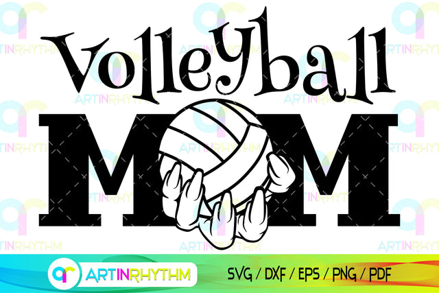 Volleyball mom svg, ball games, sports svg SVG Artinrhythm shop 