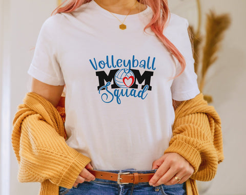 Volleyball Mom SVG Bundle, 6 Designs, Volleyball Mom Messy Bun SVG, Volleyball Shirt SVG, Loud And Proud Volleyball Mom SVG SVG HappyDesignStudio 