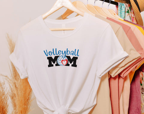 Volleyball Mom SVG Bundle, 6 Designs, Volleyball Mom Messy Bun SVG, Volleyball Shirt SVG, Loud And Proud Volleyball Mom SVG SVG HappyDesignStudio 