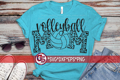 Volleyball Mom SVG DXF EPS PNG SVG Greedy Stitches 