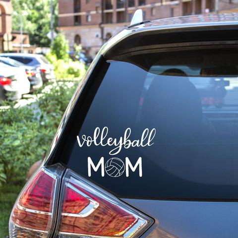 Volleyball mom SVG - Sports mom SVG file, handlettered SVG Stacy's Digital Designs 