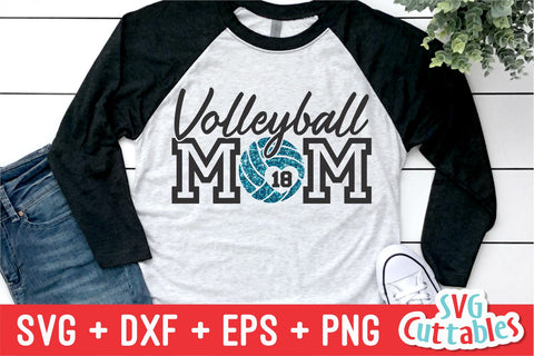 Volleyball Mom SVG Svg Cuttables 