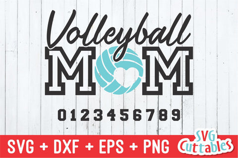 Volleyball Mom SVG Svg Cuttables 