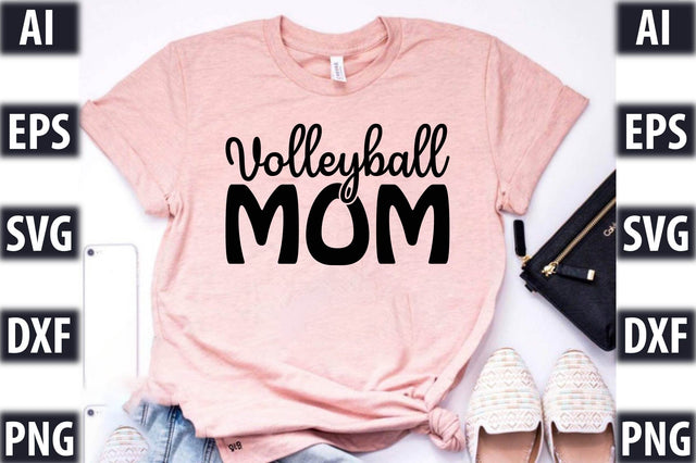 Volleyball Mom SVG SVGista 