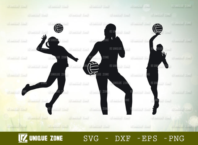 VolleyBall Player SVG, Sports Ball Svg, Volleyball Svg, Volleyball Heart Shape Svg, Volleyball Net Svg, Fire With Volleyball Svg, Ball Svg, Volley Ball Lover Svg SVG Unique Zone 
