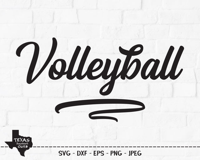 Volleyball | Sports SVG SVG Texas Southern Cuts 