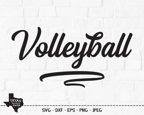 Volleyball | Sports SVG SVG Texas Southern Cuts 