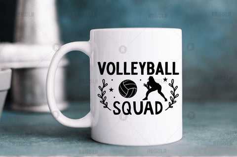 Volleyball squad SVG SVG Regulrcrative 