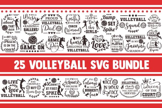 Volleyball SVG Bundle, volleyball mom svg, volleyball player svg, volleyball team svg, game day svg, svg designs, svg quotes, svg sayings SVG James 
