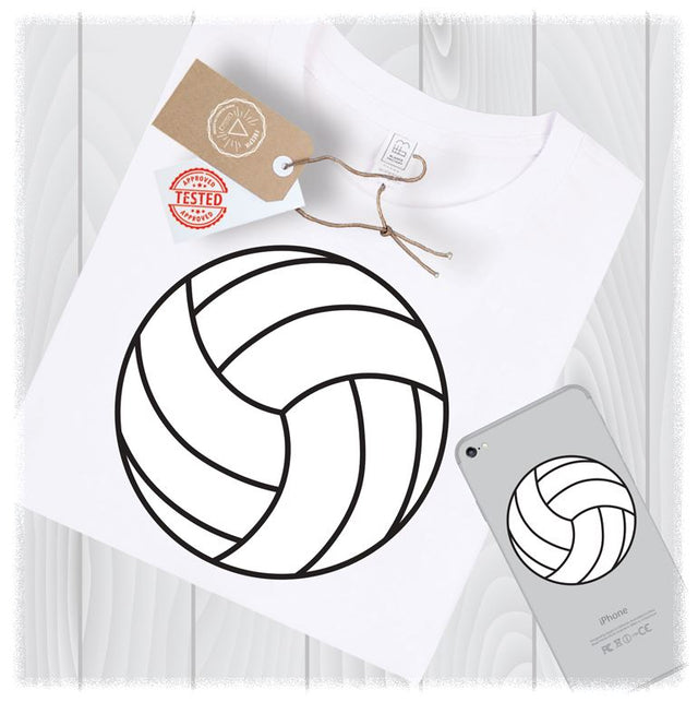 Volleyball SVG Files Cricut Sports DXF Team Clipart Designs - Volleyball SVG Files for Cricut - Volleyball SVG Files for Silhouette SVG My Sew Cute Boutique 