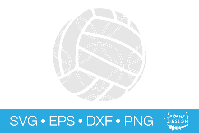 Volleyball SVG SavanasDesign 