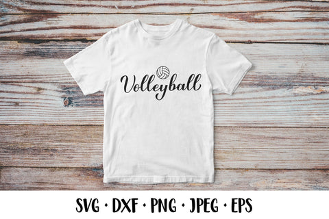 Volleyball SVG. Sports typography design. Activity game SVG LaBelezoka 