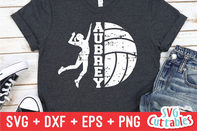 Volleyball svg - Volleyball Cut File - Template 0041 - svg - eps - dxf - Volleyball Team - Silhouette - Cricut cut file, Digital download SVG Svg Cuttables 