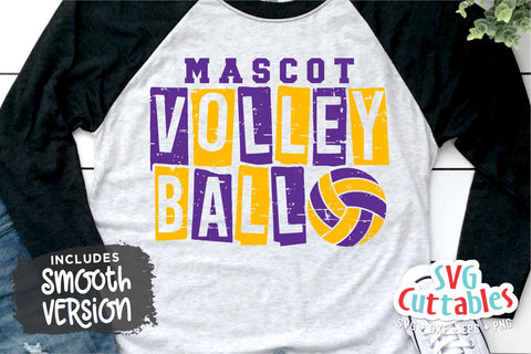 Volleyball svg - Volleyball Cut File - Template 0063 - svg - eps - dxf - Volleyball Team - Silhouette - Cricut cut file, Digital download SVG Svg Cuttables 