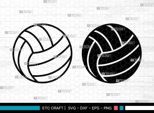 Volleyball SVG, Volleyball SVG, Volleyball Monogram Frame Svg, Volleyball Net Svg, Volleyball Player Svg, Sports Svg, Volleyball SVG ETC Craft 