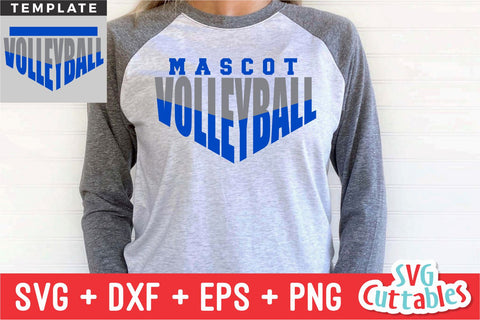 Volleyball SVG | Volleyball Template 0048 | Volleyball Shirt SVG Svg Cuttables 