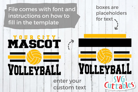 Volleyball SVG | Volleyball Template 0051 | Volleyball Shirt SVG Svg Cuttables 