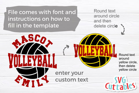 Volleyball SVG | Volleyball Template 0053 | Volleyball Shirt SVG Svg Cuttables 