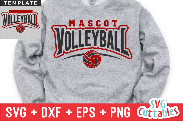 Volleyball SVG | Volleyball Template 0055 | Volleyball Shirt SVG Svg Cuttables 