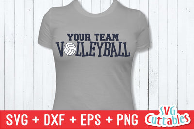 Volleyball Team SVG Svg Cuttables 