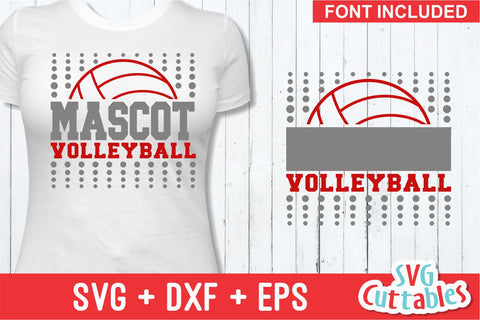 Volleyball Template 0012 SVG Svg Cuttables 