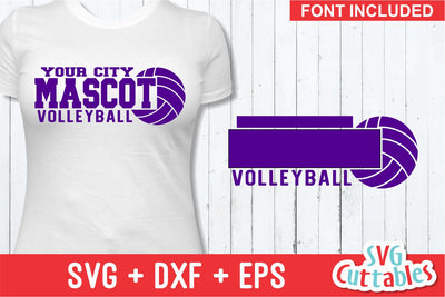 Volleyball Template 0018 SVG Svg Cuttables 