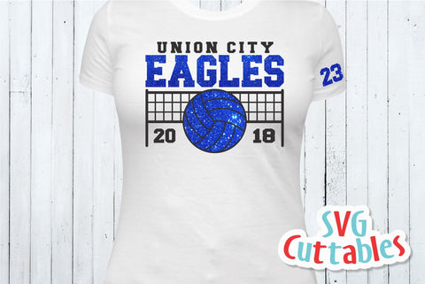 Volleyball Template 0025 SVG Svg Cuttables 