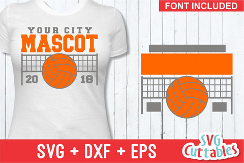 Volleyball Template 0025 SVG Svg Cuttables 