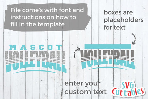 Volleyball Template 0026 SVG Svg Cuttables 