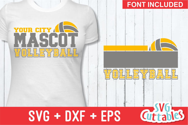 Volleyball Template 0035 SVG Svg Cuttables 