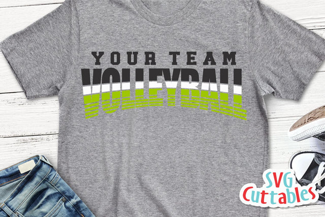 Volleyball Template 0038 Svg Cuttables 
