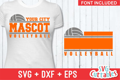 Volleyball Template 004 SVG Svg Cuttables 