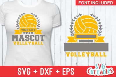 Volleyball Template 005 SVG Svg Cuttables 